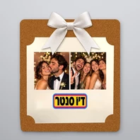 100 מסגרות חומות לתמונה בגודל 10 על 10 סמ