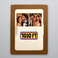 40 מסגרות השחלה חומות לתמונה 10 על 15 עם רגלית