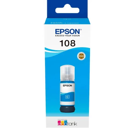 דיו מקורי סיאן EPSON 108 C13T09C24A
